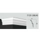 Потолочный плинтус П 20 100/40