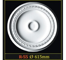 Розетка потолочная из полистирола R55