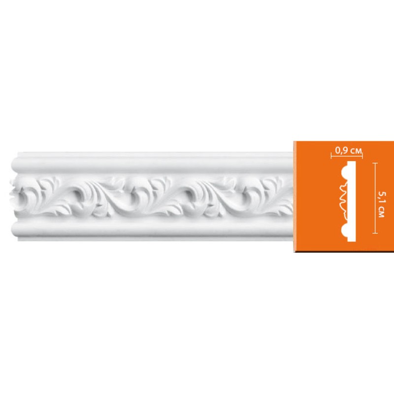 98652 FLEXIBLE молдинг из полиуретана 