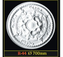 Розетка потолочная из полистирола R44