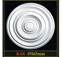 Розетка потолочная из полистирола R54