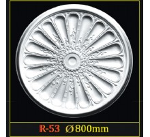 Розетка потолочная из полистирола R53