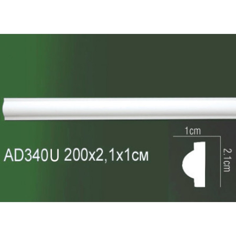 Молдинг полиуретановый AD340U