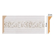 D226-19D ШК/20 плинтус DECOMASTER(90*20*2400 мм)