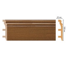 D232-85 ШК/14 Плинтус напольн.DECOMASTER(100*22*2400 мм)