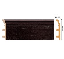 D233-433 ШК/8 Плинтус напольн.DECOMASTER(120*23*2400 мм)