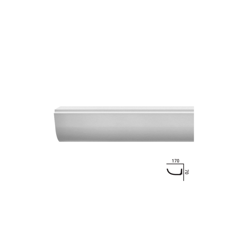 Карниз потолочный P882Flexi