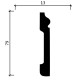 005-77 Напольный плинтус широкий 