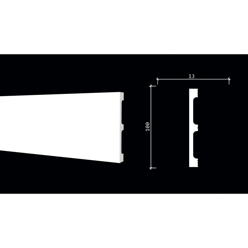 Плинтус DD709