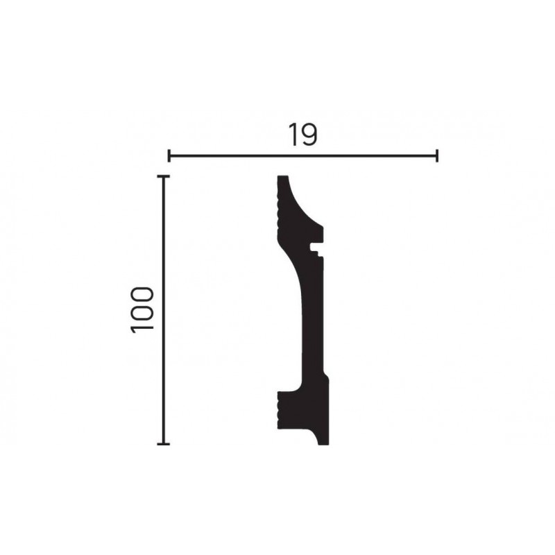 Плинтус DD711 