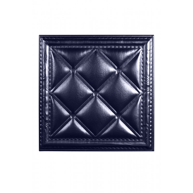 Мягкая стеновая панель  из экокожи Classic 400х400 мм - Navy