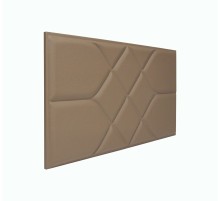 Мягкая стеновая панель Road 300х600 мм - Coffee