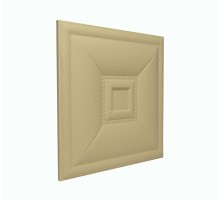 Мягкая стеновая панель Style 400х400 мм - Peach