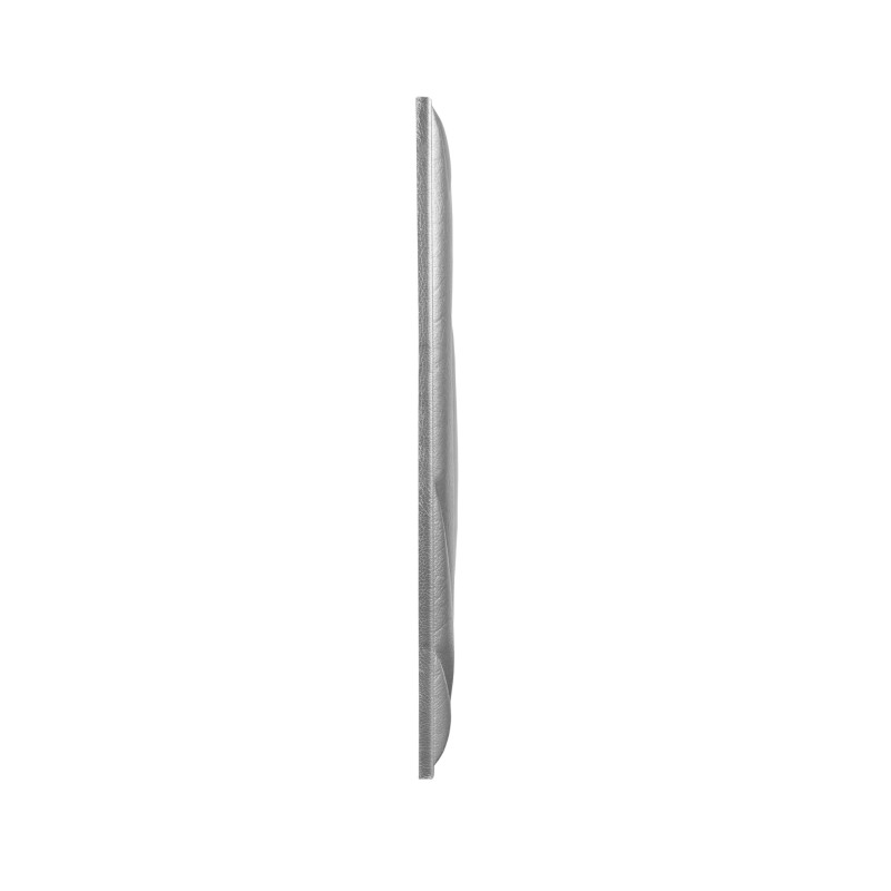Мягкая стеновая панель из экокожи Petal 400х400 мм - Silver