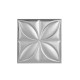 Мягкая стеновая панель Four Seasons 400х400 мм - Silver