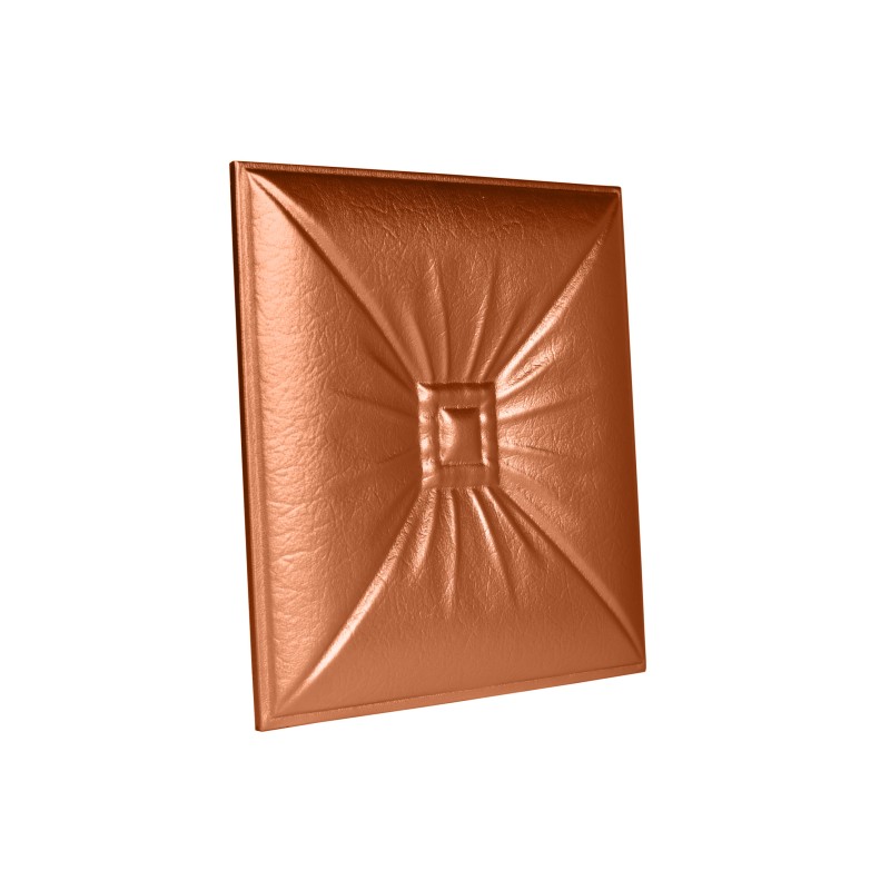Мягкая стеновая панель Soft 400х400 мм - Bronze