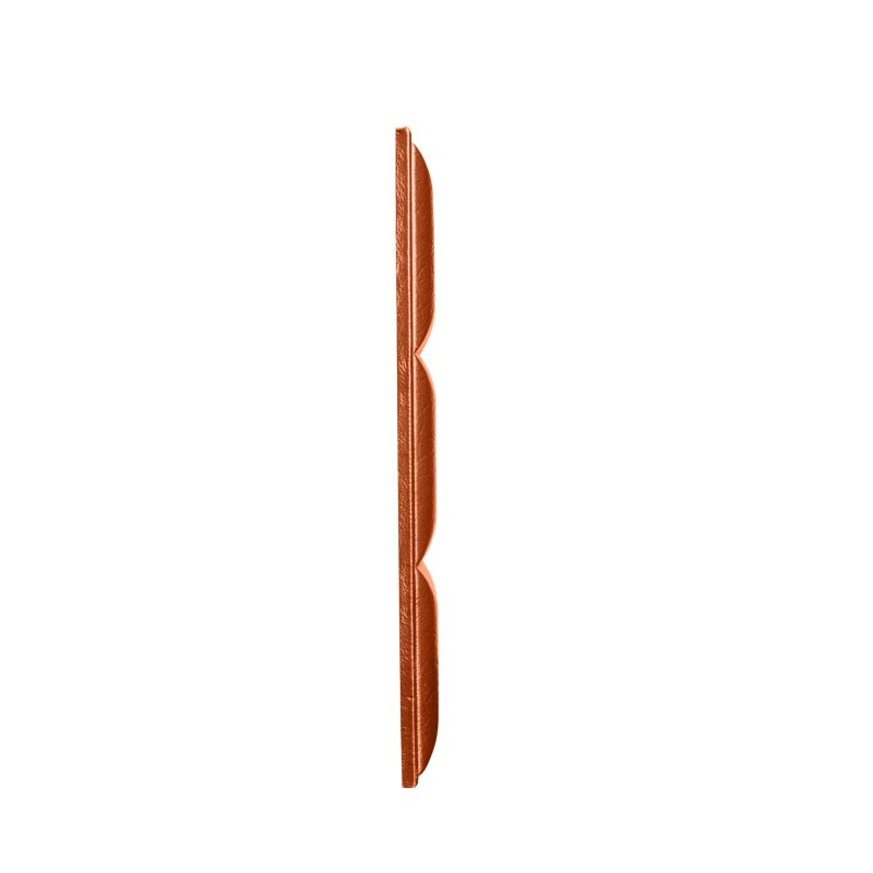 Мягкая стеновая панель из экокожи Boss 400х400 мм - Bronze