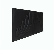 Мягкая стеновая панель Angel 300х600 мм - Black