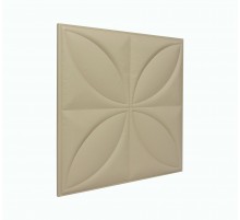 Мягкая стеновая панель Four Seasons 400х400 мм - Latte