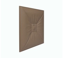 Мягкая стеновая панель Soft 400х400 мм - Coffee