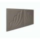 Мягкая стеновая панель Angel 300х600 мм - Chestnut