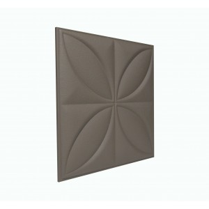 Мягкая стеновая панель Four Seasons 400х400 мм - Chestnut