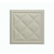Мягкая стеновая панель из экокожи Classic 400х400 мм - Almond