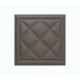 Мягкая стеновая панель из экокожи Classic 400х400 мм - Chestnut