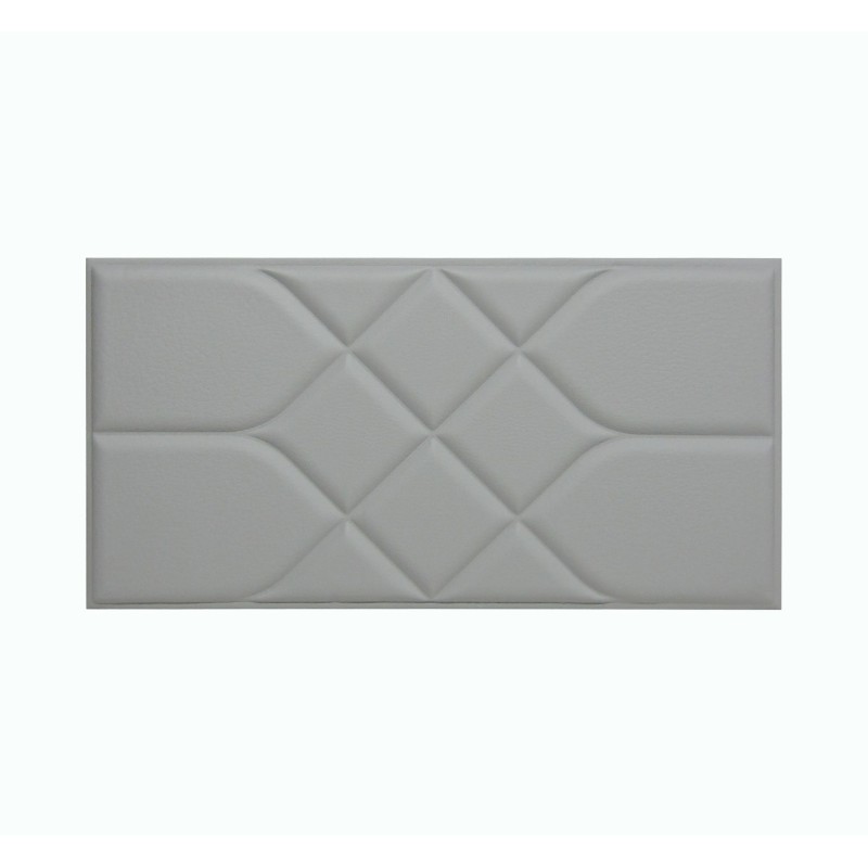 Мягкая стеновая панель Road 300х600 мм - Gray