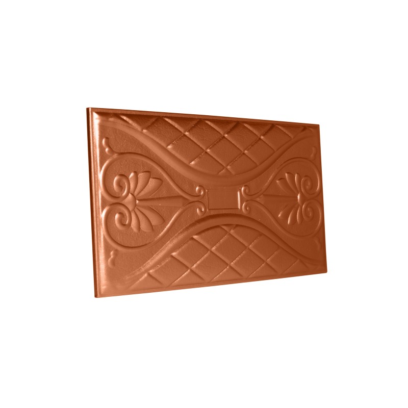 Мягкая стеновая панель Romantic 300х600 мм - Bronze