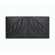 Мягкая стеновая панель Angel 300х600 мм - Black