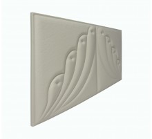 Мягкая стеновая панель Angel 300х600 мм - Almond