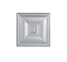 Мягкая стеновая панель Style 400х400 мм - Silver