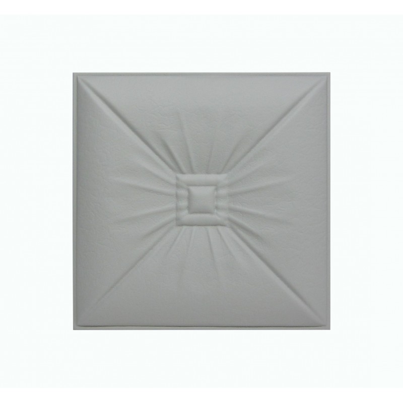Мягкая стеновая панель Soft 400х400 мм - Gray