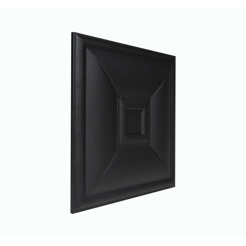 Мягкая стеновая панель Style 400х400 мм - Black