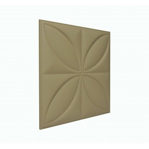 Мягкая стеновая панель Four Seasons 400х400 мм - Brandy