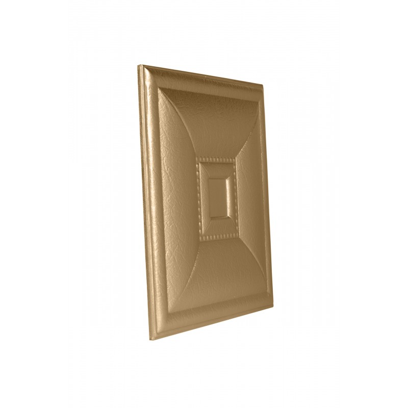 Мягкая стеновая панель Style 400х400 мм - Gold