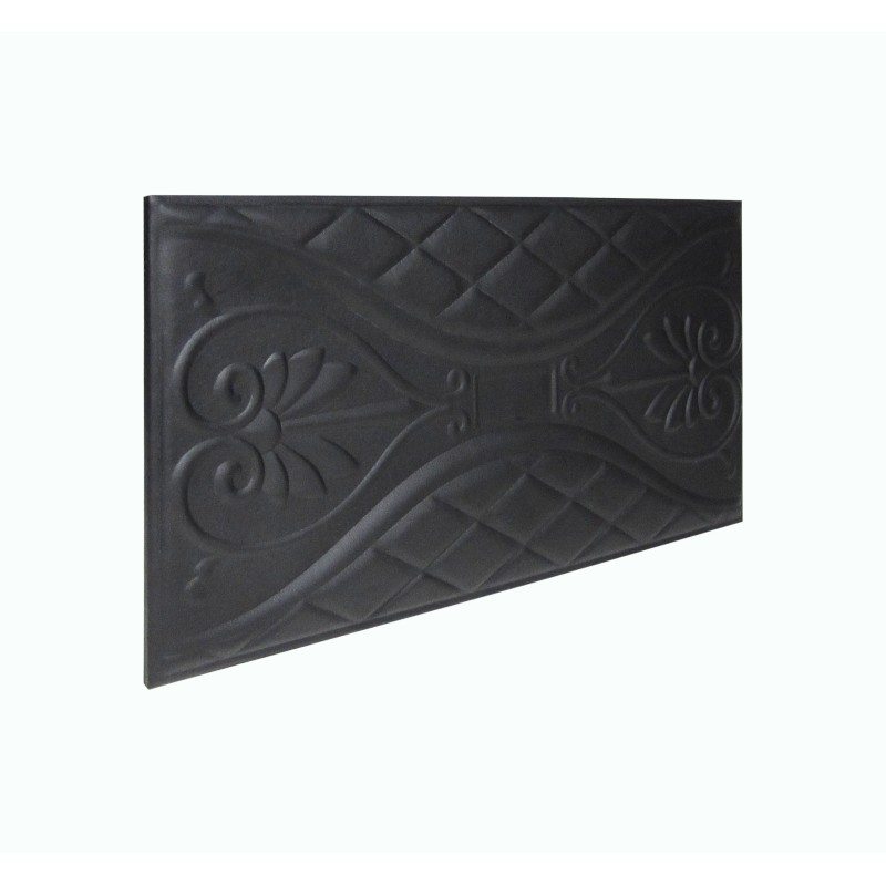 Мягкая стеновая панель Romantic 300х600 мм - Black