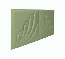 Мягкая стеновая панель Angel 300х600 мм - Olive