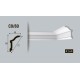 Потолочный плинтус C 09/60