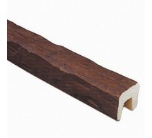 Балка Рустик (дуб темный) 120х120х4000