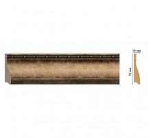 193-57 ШК/20 Плинтус DECOMASTER (70*16*2400 мм)