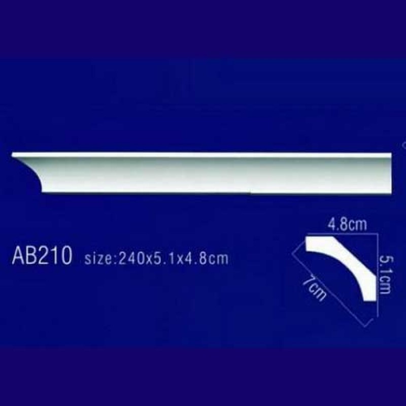 Потолочный плинтус Гибкий AB210F