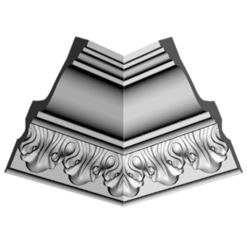 GP-41 уголки к потолочному плинтусу