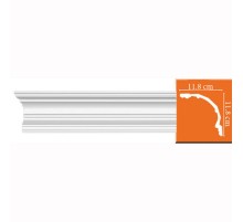 Плинтус потолочный без орнамента DP50