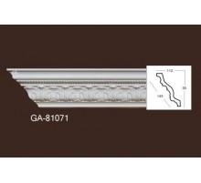 Карниз из полиуретана гладкий 81071