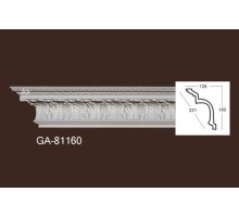 Карниз из полиуретана гладкий 81160