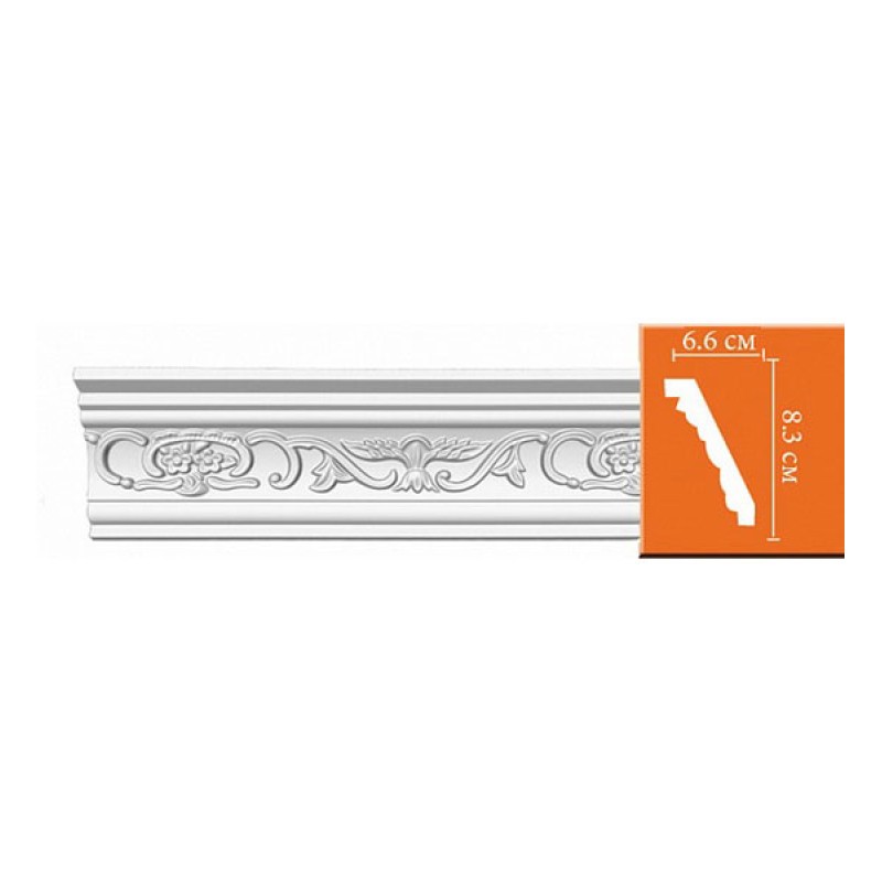 95036 потолочный плинтус с орнаментом DECOMASTER