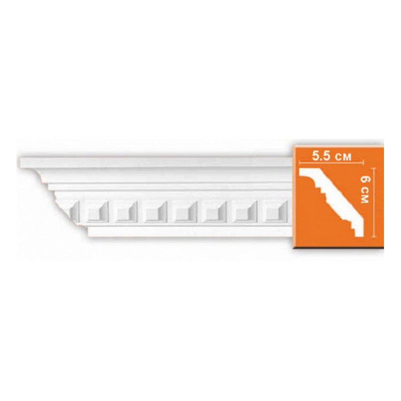 95126 потолочный плинтус с орнаментом DECOMASTER