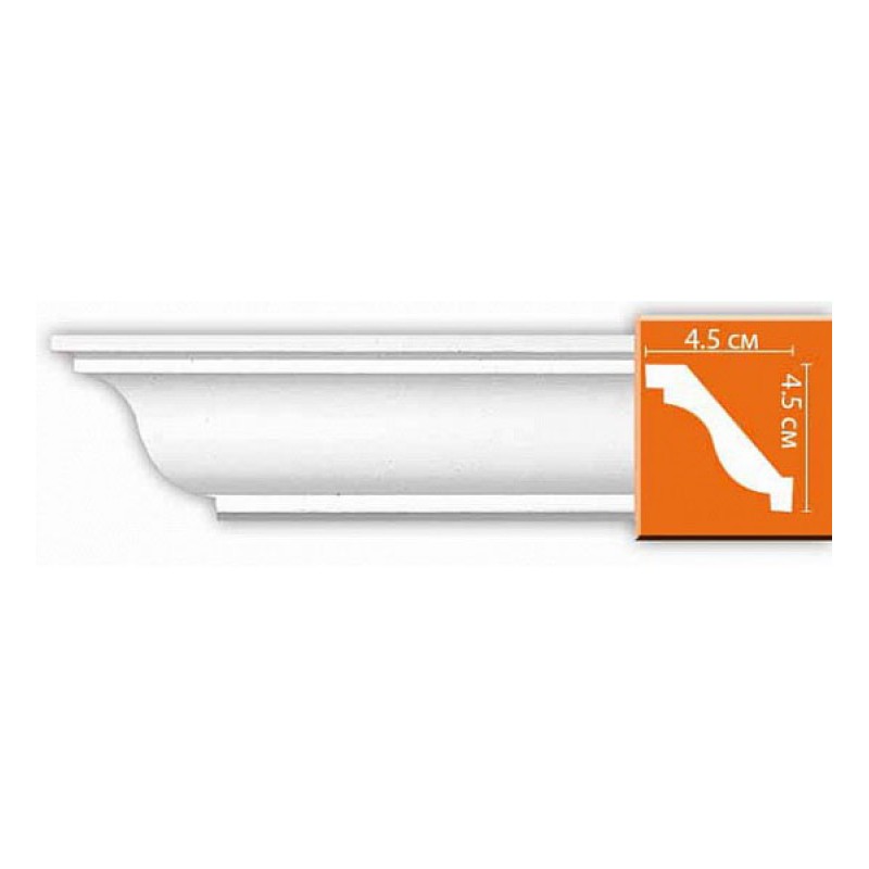 96612/30 FLEXIBLE плинтус DECOMASTER-2 (45х45х2400мм)